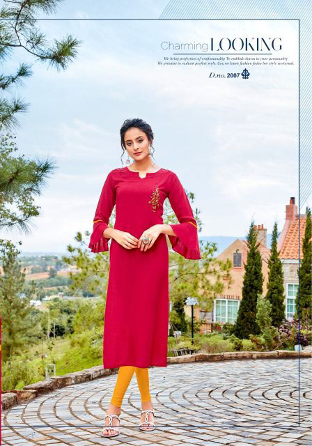 Vastram Vol-2 Parra Studio Rayon Slub Kurti Catalog Vastram Vol-2 Parra Studio Rayon Slub Kurti Catalog